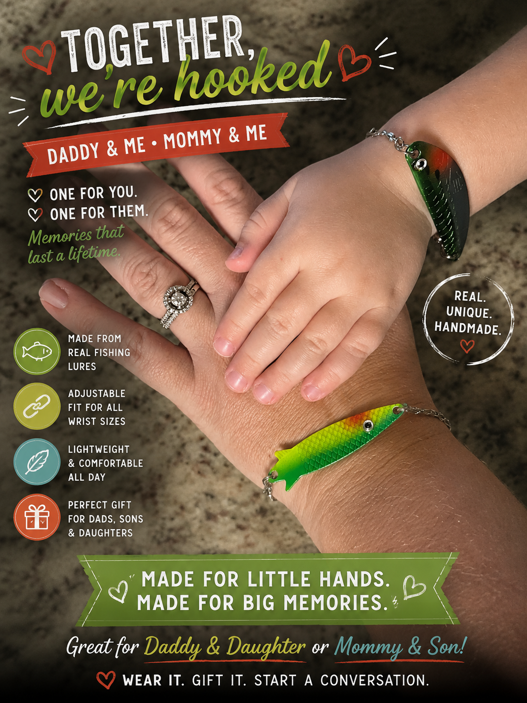 Fishing Lure Bracelet