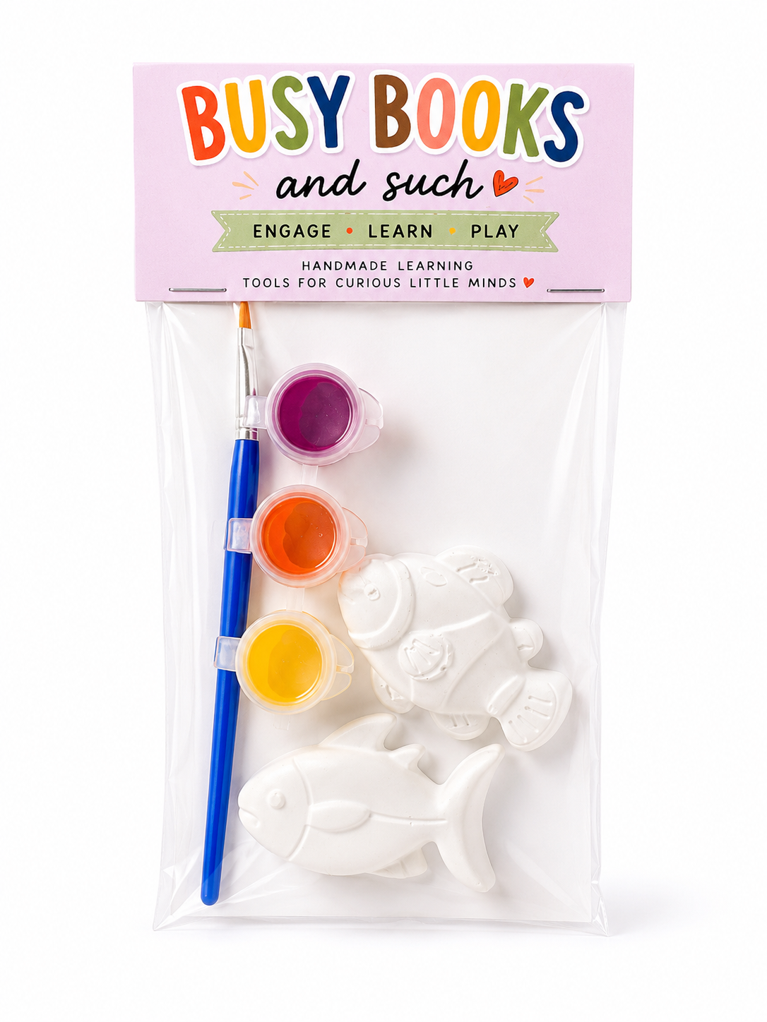 Paint Your Own Ocean Friends Kit