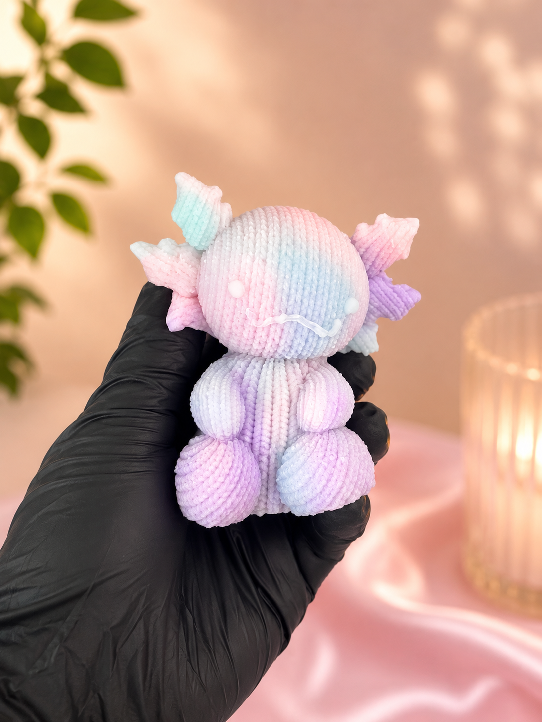 Cotton Candy Axolotl